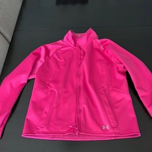 Pink Under Armour  jacket size XL